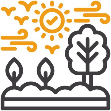 Doğum günü pastası mum simgesi - taslak biçimi