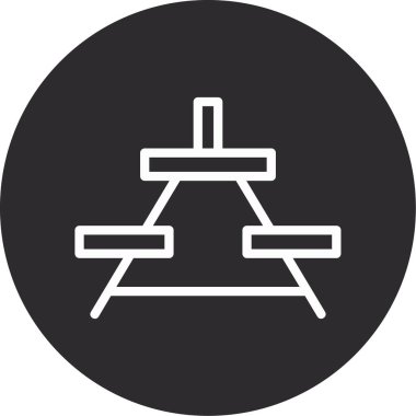 Modern b 'nin vektör illüstrasyonu eksik simgesi