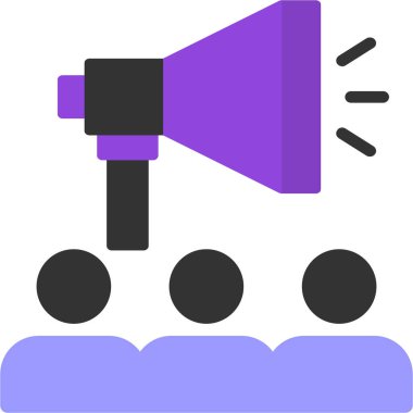 hoparlör ağ simgesi basit tasarım