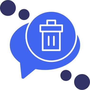 Geri dönüşüm kutusunun vektör illüstrasyonu