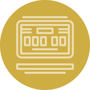 Kredi kartıyla. Basit resimleme