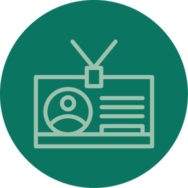 Benzersiz Radyo Vektör Satırı Simgesi