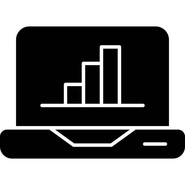 veri analiz simgesi vektör illüstrasyonu
