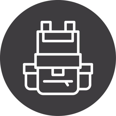 Yazıcı simgesi vektör illüstrasyonu