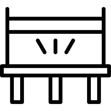 Mobilya ve ev çizimi ikonu. Mobilya mobilyaları için çizim ve taslak çizimi. Ana hatlı vektör tasarımı. Beyaz arka planda izole edilmiş. 10 saniye..