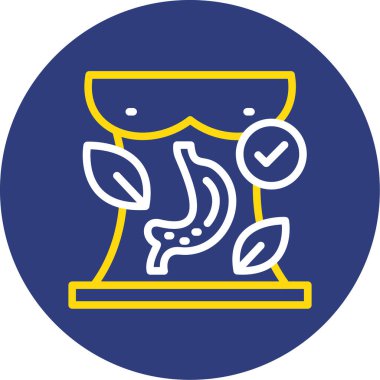 Gıda simgesinin vektör illüstrasyonu