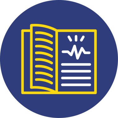 kitap simgesi vektör illüstrasyonu