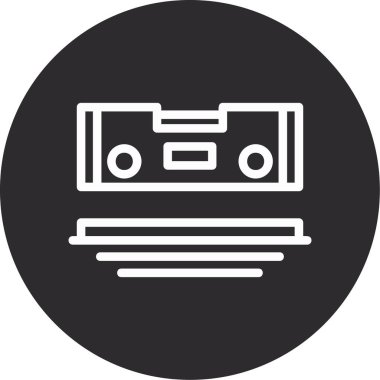 Vektör illüstrasyonu, simge ögesi arkaplanı