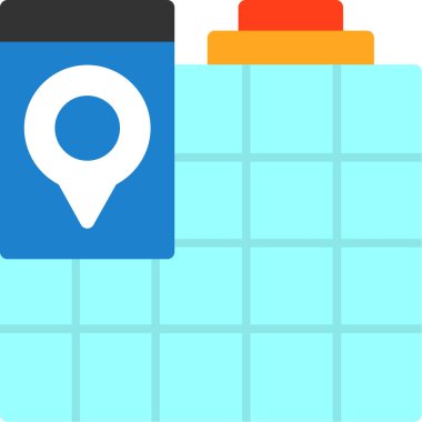 konum haritası gezinme simgesi