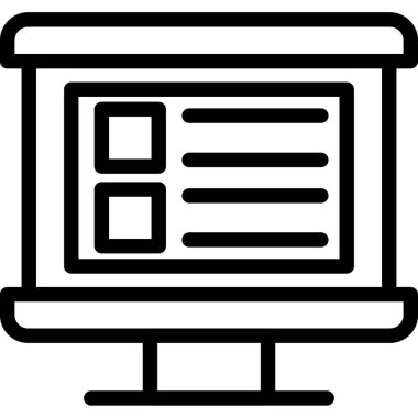 Web tasarım ikonu vektör illüstrasyonu