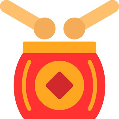 Çizgi film simgesinin vektör çizimi