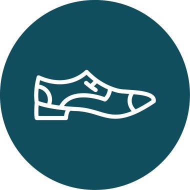 Bir çift ayakkabının vektör çizimi