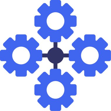 Teçhizat Web simgesi basit illüstrasyon