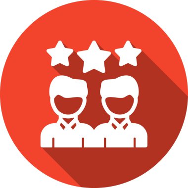 Düz dizaynlı müşteri servis simgesi