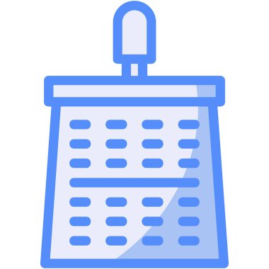 Takvim. Web simgesi basit illüstrasyon