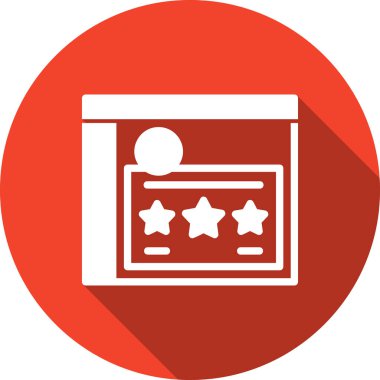 Modern simgenin vektör illüstrasyonu