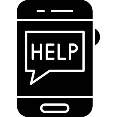 yardım telefon yardım simgesi