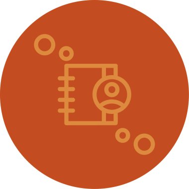 güzel ayar vektör çizgisi simgesi