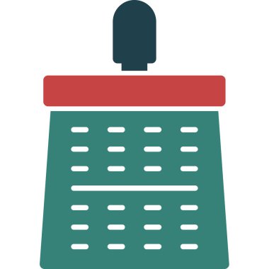 Takvim. Web simgesi basit illüstrasyon