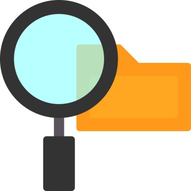 Ara. Web simgesi basit illüstrasyon