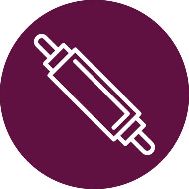 Bir şırınganın vektör çizimi