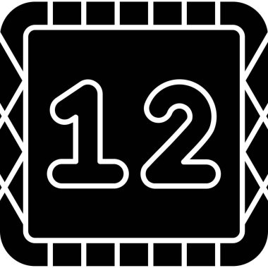 Takvim simgesi, vektör illüstrasyonu basit tasarım