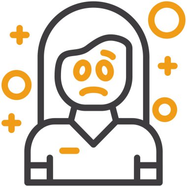 Ağlıyor. Web simgesi basit tasarım