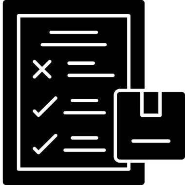 belge simgesi vektör illüstrasyonu