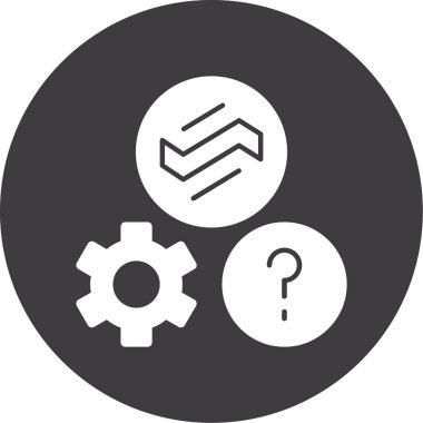 seo modern simgesinin vektör illüstrasyonu