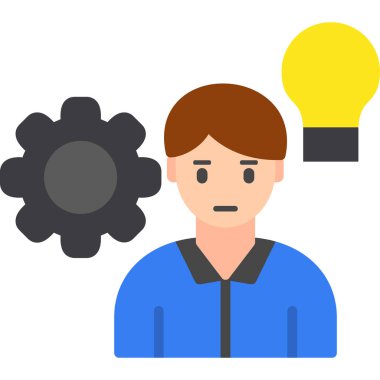 Vites simgesine sahip iş adamı