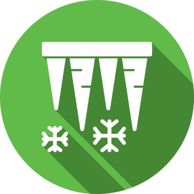 Kar simge vektör çizim