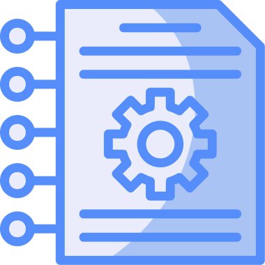 veritabanı web simgesi basit illüstrasyon