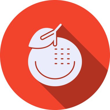 vektör davul simgesi, vektör illüstrasyonu