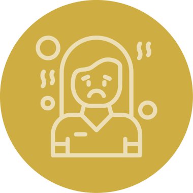 İnsan simgesinin vektör illüstrasyonu