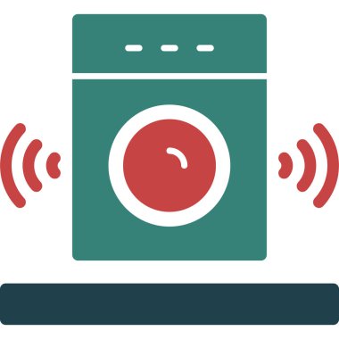 aygıtlar düz vektör simgesi