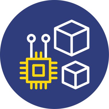 Modern bir tasarımın vektör illüstrasyonu