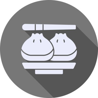 yiyecek ikonu vektör illüstrasyonu