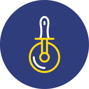 Mavi ve beyaz arkaplanın vektör çizimi