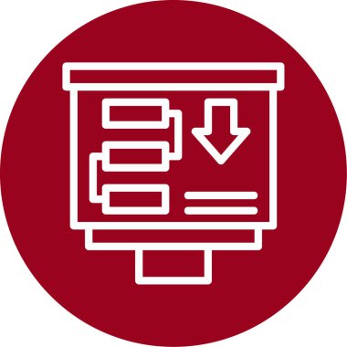 seo modern simgesinin vektör illüstrasyonu