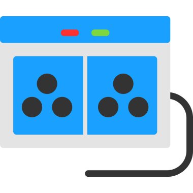 oyun simgesi vektörü. Basit tasarım çizimi