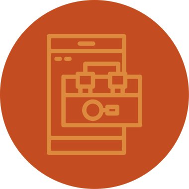 vektör illüstrasyonu, dijital kamera simgesi