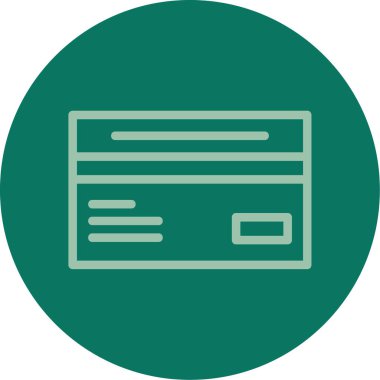 İş simgesinin vektör illüstrasyonu