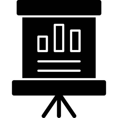 Sinema simgesi, film işaretli film kamerasının vektör illüstrasyonu