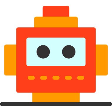 Makine simgesi, vektör illüstrasyonu