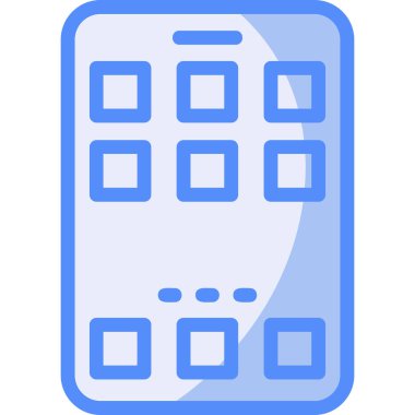 muhasebe hesaplama hesap makinesi simgesi - taslak biçimi