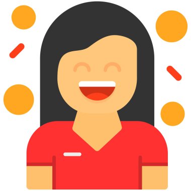 kadın avatar karakter simgesi