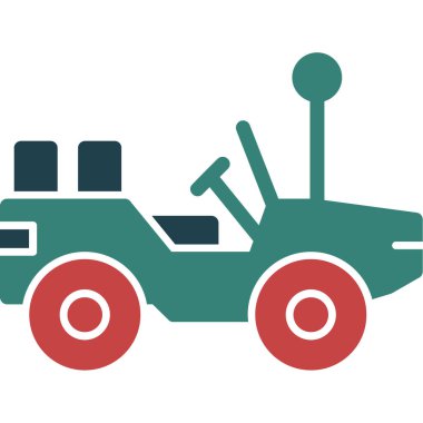 araba ulaşım vektör simgesi