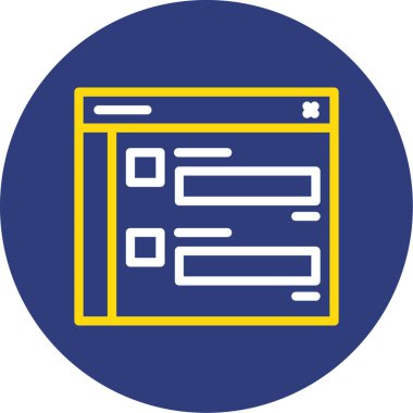 seo modern simgesinin vektör illüstrasyonu