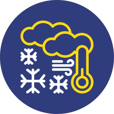 Bir termometre simgesinin vektör çizimi