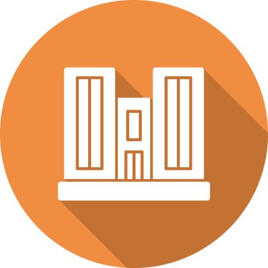 Mimari simge vektör çizim